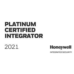 Platinum certified integrator 2021 Honeywell
